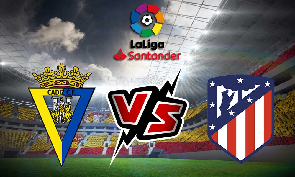 Atlético Madrid vs Cádiz Live