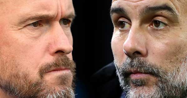 Manchester City vs Manchester United in the FA Cup