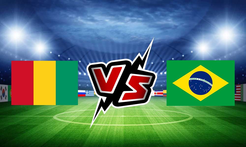 Brazil vs Guinea Live