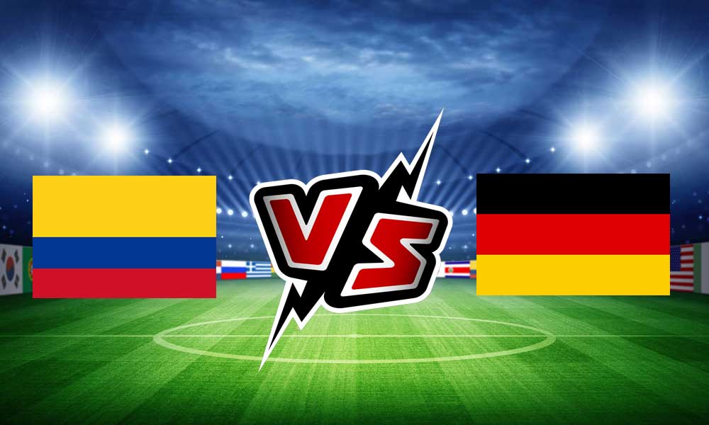 Germany vs Colombia Live