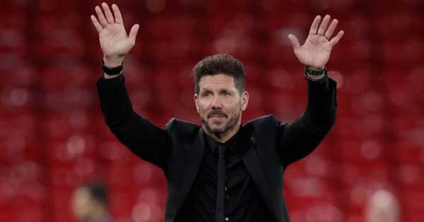 Diego Simeone is close to renewing his contract with Atletico Madrid